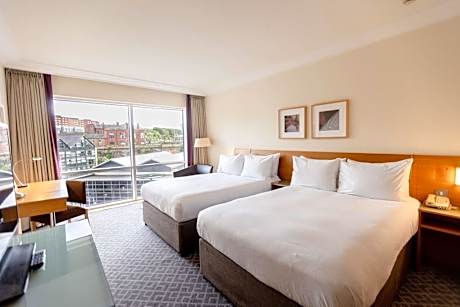 Family Room with Two Double Beds - View