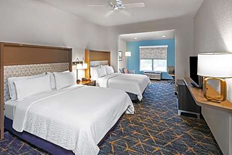 Queen Room with Two Queen Beds - Hearing Accessible/Non-Smoking