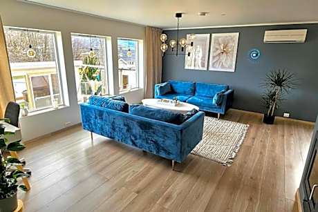 Familie bolig med hage