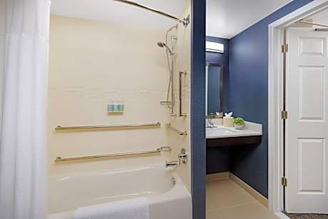 Studio, 1 King Bed with Sofa bed (Mobility/Hearing Accessible, Tub)