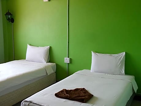 Aircon Twin Bed