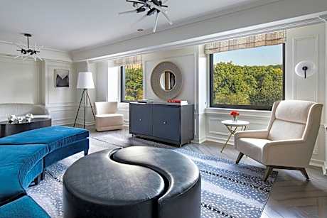 Central Park Deluxe Suite, Executive lounge access, 1 Bedroom Larger Suite, 1 King