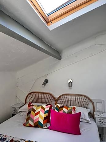 Mansard Roofed Double Room (4th Floor without elevator - Reading Corner)
