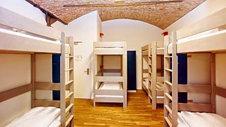 Single Bed in Mixed Dormitory Room (8 Beds) with Shared Bathroom on Floor