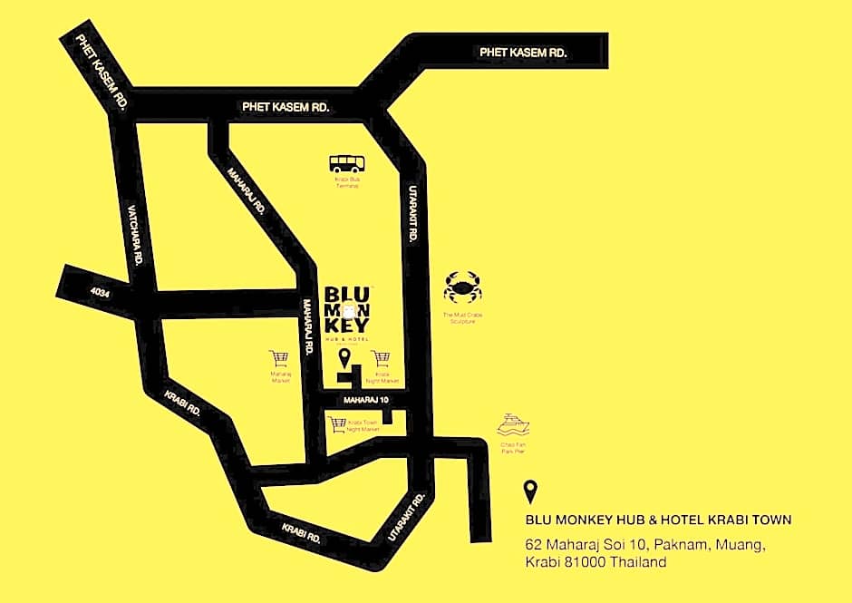 Blu Monkey Hub and Hotel Krabi Town