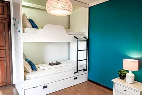 Single Bed in Female Dormitory Room