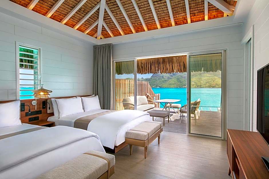 Photo 1 of 7 of Overwater Villa 2 Bedroom 1 King Bed and 2 Queen Beds, Mountain View