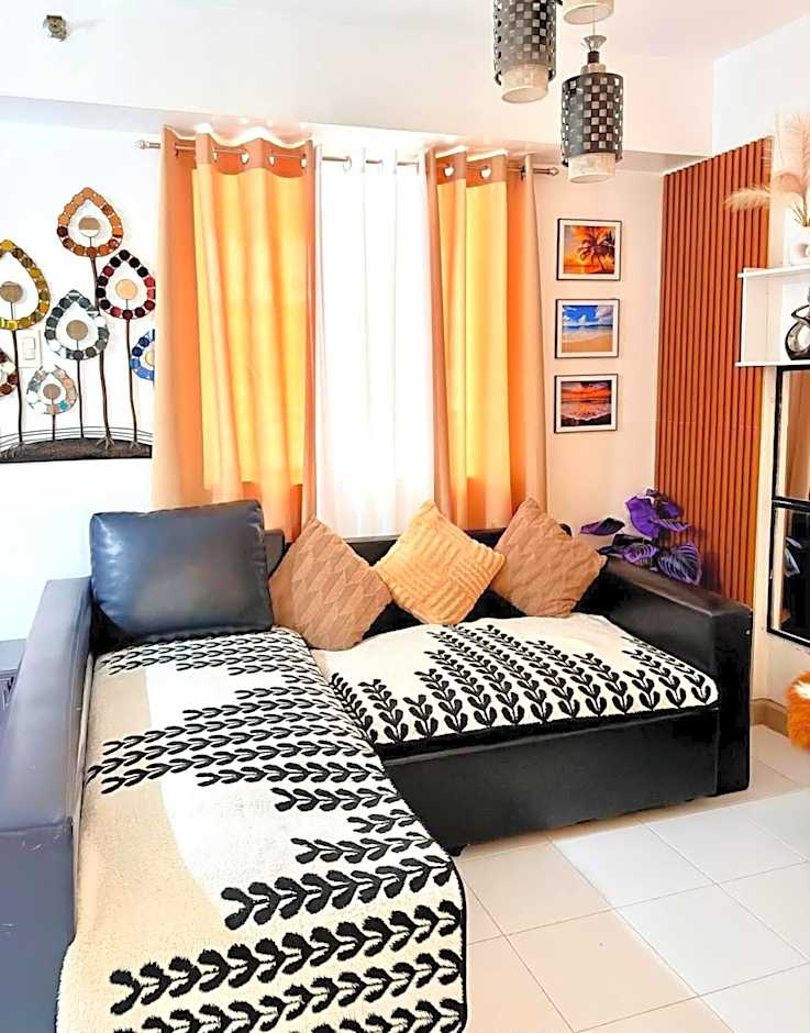 Relaxing 2BR at Camella Northpoint with balcony pool view 3rd floor