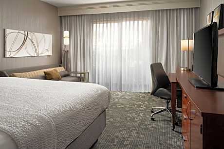 King Room with Sofa Bed and Roll-in Shower - Mobility Accessible