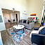 Downtown Los Angeles Skyline balcony view Modern Penthouse