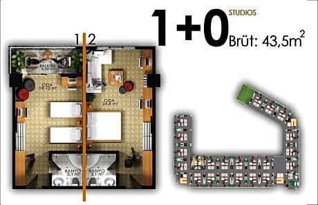 Twin Room with Two Twin Beds