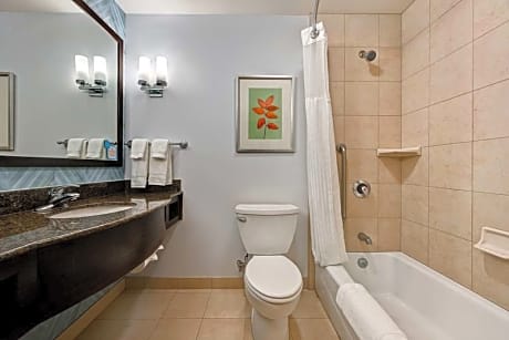 2 Queen Accessible Room with Bath Tub