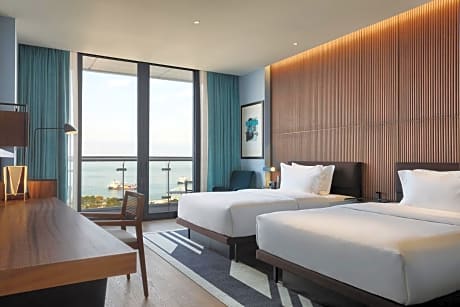 Superior, Guest room, 2 Queen, Sea view, Balcony