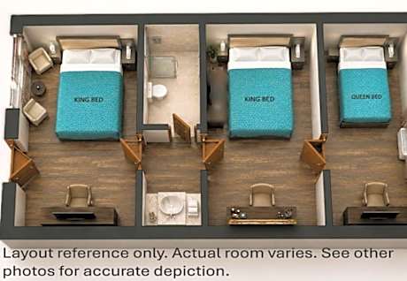 Three-Bedroom Family Suite
