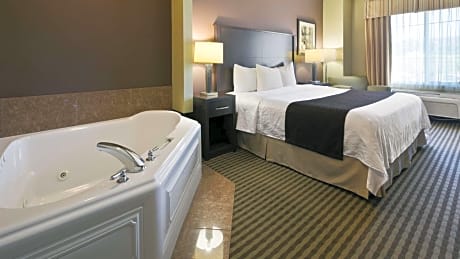 King Suite with Walk-in Shower - Disability Access