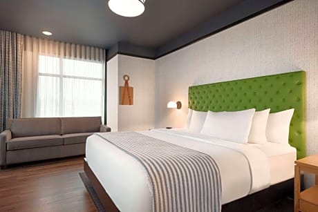 Corner King Room with Sofa Bed