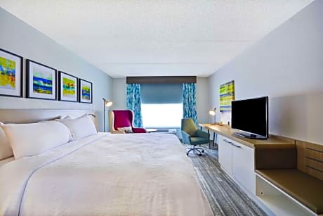 1 King Bed