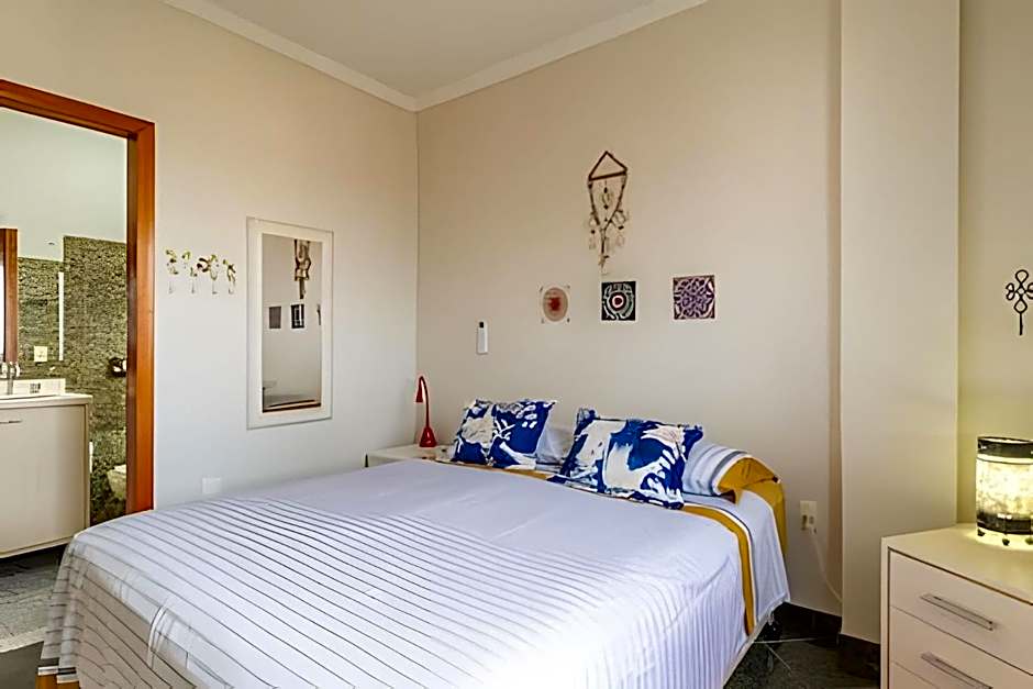 Conforto, Ar Cond., Churrasqueira e Vista Mar