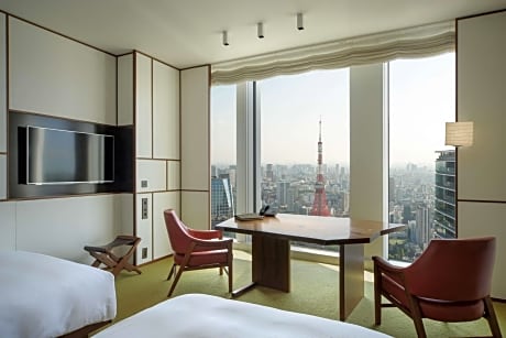 Twin Room with Tower View