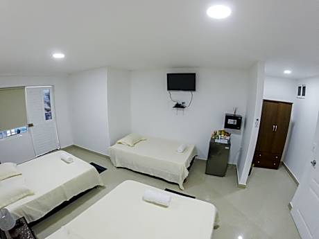 Habitacion cuadruple vista al mar