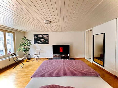 Newly furnished beautiful old building apartment in the center with Apple TV O1