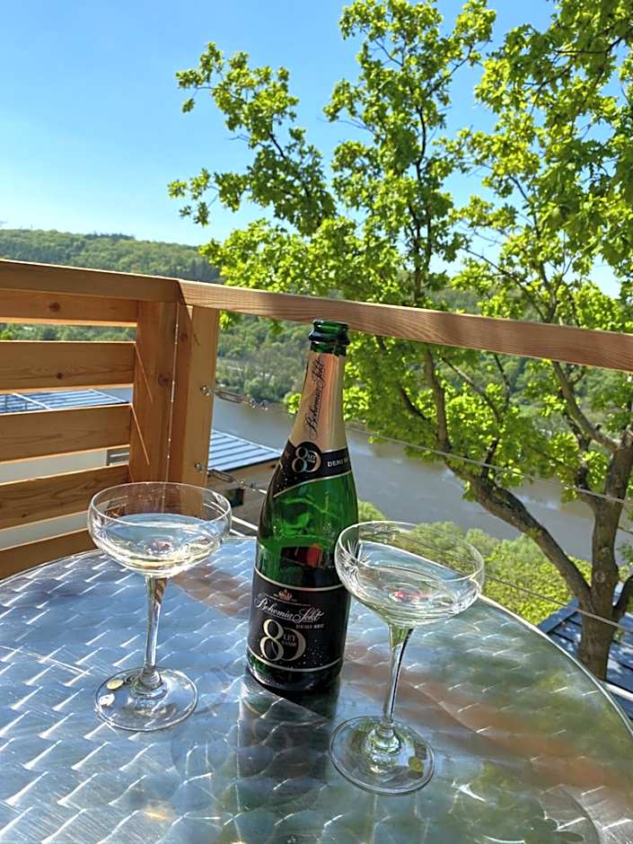 Apartmán - E - Vyhlídka nad řekou