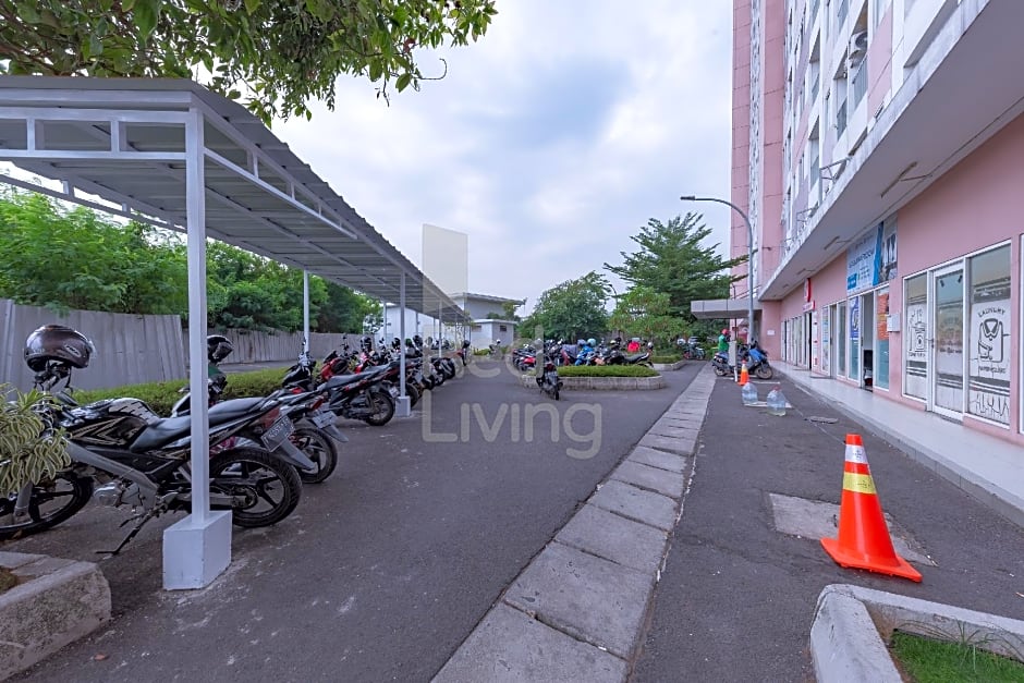 redliving apartemen grand sentraland - dragon apartel tower pink