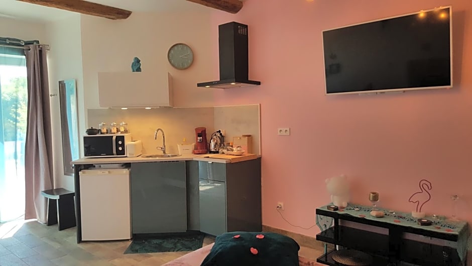 Le Mas Romantique avec Jacuzzi et Sauna privé