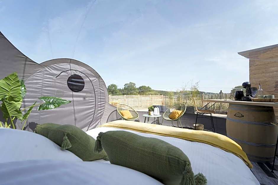 Bulles Odette & Ginette et Tiny House Suzette "Au guet Marais" Etape Insolite