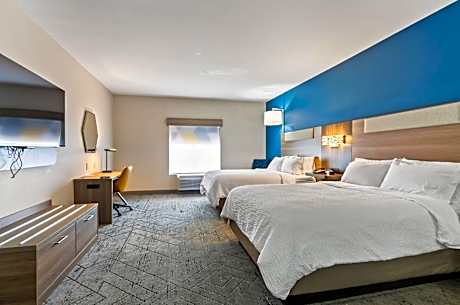 Queen Suite with Two Queen Beds and Sofa Bed