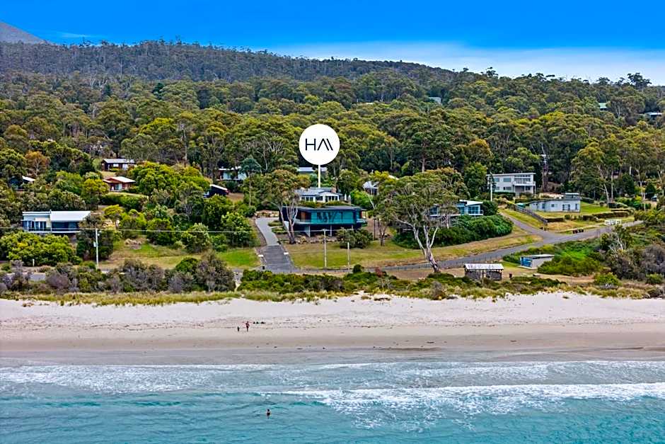 Sea views at Spring Beach Tasmanias East Coast
