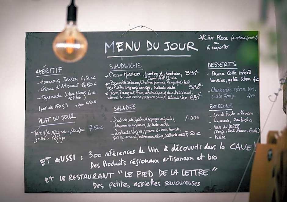 Le Pied de la Lettre