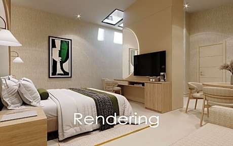 Rooftop Junior Suite with Terrace and Spa Access