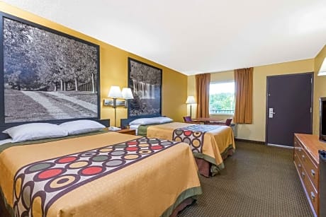 Room with Two Double Beds - Disability Access - Non-Smoking