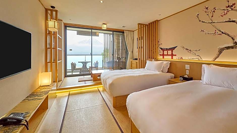Kumonoue Fuji Hotel Standard room - Mt Fuji view with open-air bath