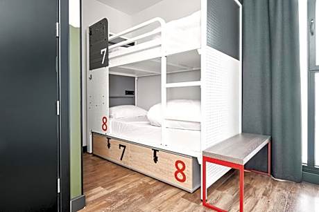 Bed in 8-Bed Female Dormitory Room
