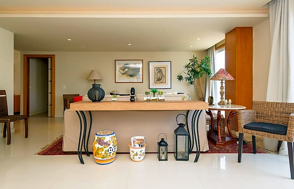 Varanda vista mar Copacabana