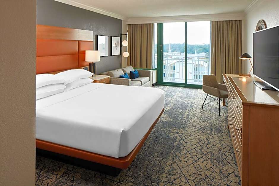 Photo 1 of 8 of 1 King Bed with Sofabed Guestroom, City View, Balcony