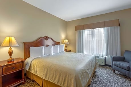 Suite-1 King Bed, Non-Smoking, 32-Inch Lcd Television, Sitting Area, Microwave And Refrigerator, Sof