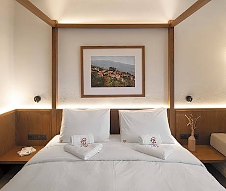 Double Room with Fireplace - Mountain & Sea View