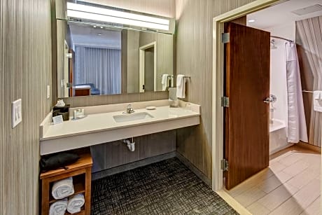Suite, 1 Bedroom, Corner (1 King Bed and 1 Double Sofa Bed)