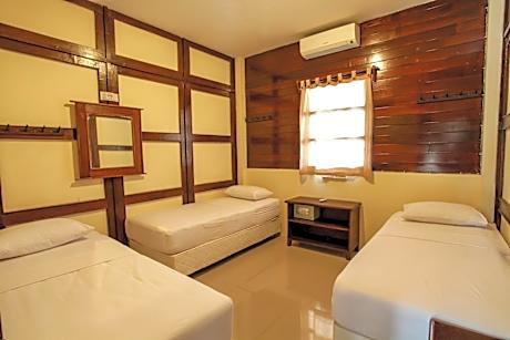 Family Room with Shared Bathroom