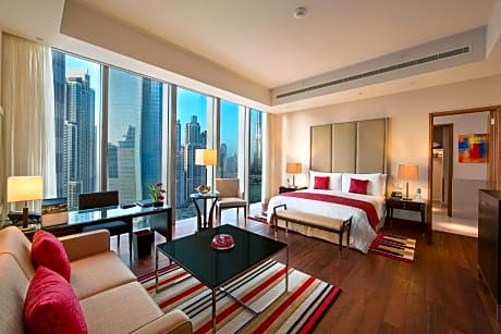 Deluxe Burj Khalifa View Room