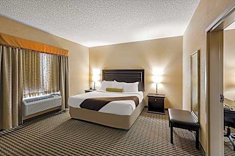 Suite-1 King Bed, Non-Smoking, Sitting Area With Sofabed, Wet Bar, Continental Breakfast