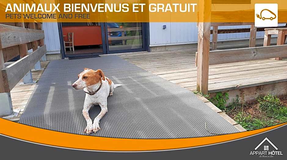 Appart'hôtel Les Prés Blondeau - 1 à 10 personnes - 3 chambres - Terrasse - Parking privé - Wifi