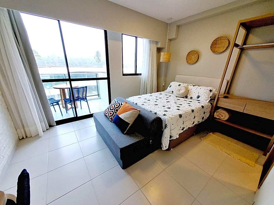 Flat em Muro Alto - Porto de Galinhas - MAKIA A212 - By Anfitrião Legal