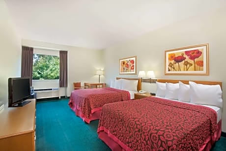 Double Suite with Four Double Beds - Second Floor - Non-Smoking