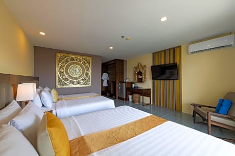 Deluxe Double or Twin Room with Sea View