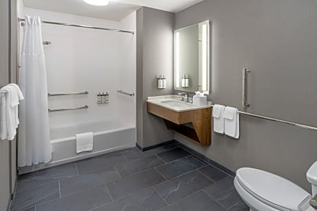 1 King Suite Mobility Accessible Tub