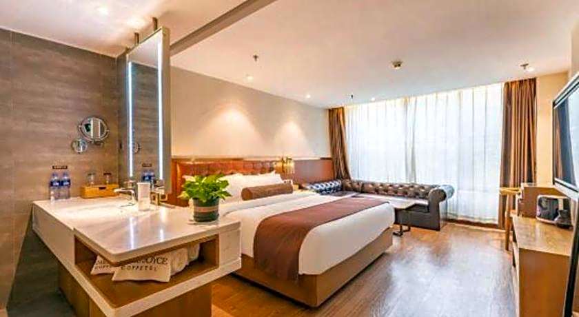 James Joyce Coffetel Shijiazhuang the Mixc Jinyuan Tower Airport Bus